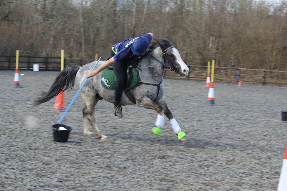 Clinic i Mounted Games med Andrew Rodaughan